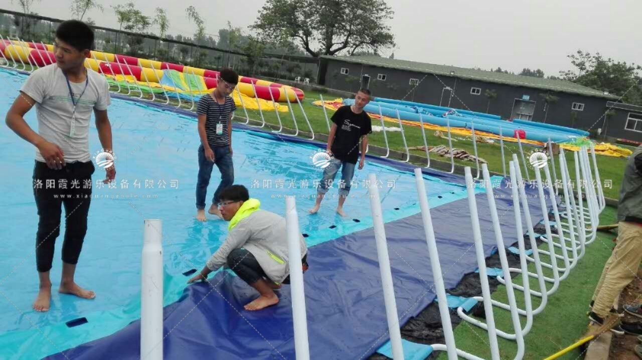 陵水支架游泳池